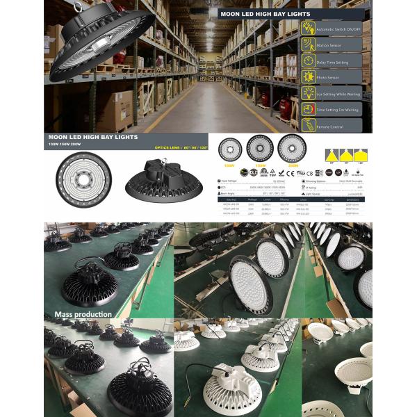 свет 2700 залива СИД УФО 150ЛМ/В 200В высокий - регулировка резервного времени 6500К ККТ