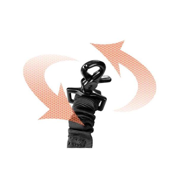 Heavy Duty Nylon Tactical Gun Sling Gun Shoulder Strap with Steel Clip