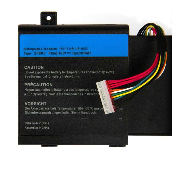 2F8K3 Dell Alienware 17 Battery Replacement 14.8V 4400mAh 1 Year Warranty