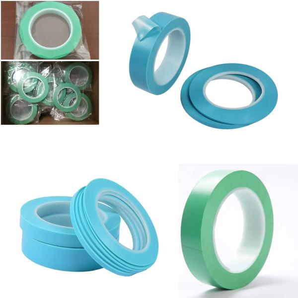 Зеленый цвет ленты для маскировки тонкой линии PVC теплостойкий автомобильный печь покрытый