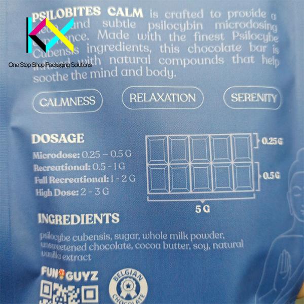 Flex Foil Compostable Packaging Bags Flat Bottom Zipper Pouch For Food