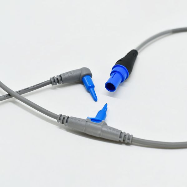 High Precision 6 Pin Temperature Sensor Probe MR850 Dark Grey Reusable Respiratory Humidifier Ozone CE Certified Medical Class