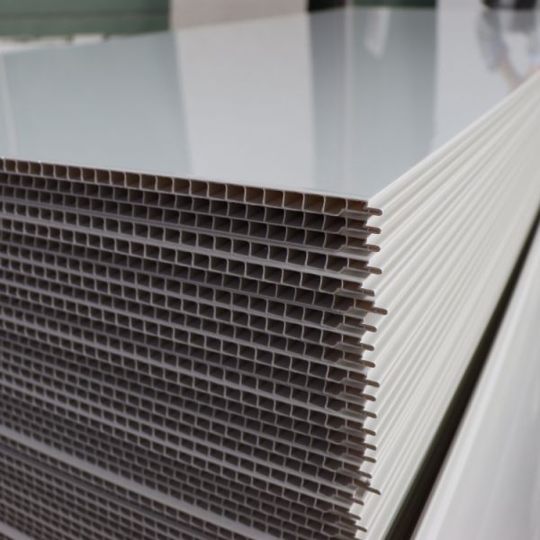 Textured Surface Pvc Bathroom Wall Panels Anti Slip Scratch Resistant