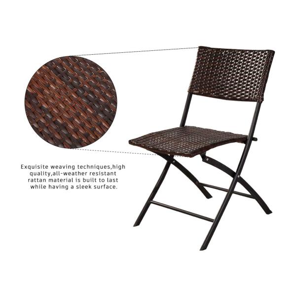 Commercial Bistro Table And Chairs Set Customized Color