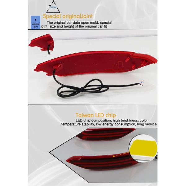 For Hyundai Tucson 2015-2017 Led Tail Light 12v Waterproof Rear Bumper Reflector