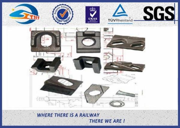 Railroad Fsatener Crane Rail Clamp / KPO3, KPO6, KPO9 Type Rail Clip / Crane Rail Clip