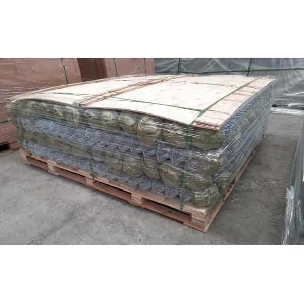 Горячая окунутая гальванизированная сетка загородки 60*60mm звена цепи диаманта носит сопротивляться