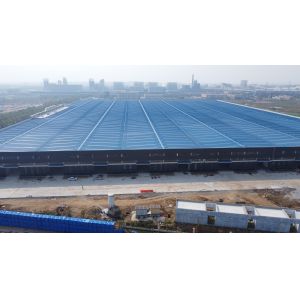 Steel Structure Warehouse Designed to Support Automated Storage and Retrieval Systems for Improved Inventory Management