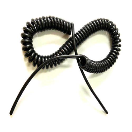 Strong Plastic 5M Flexible Coil Lanyard 8.0MM Dia TPU Safety Rope