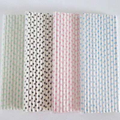 Bebida descartável colorida feita sob encomenda das palhas plásticas e de papel biodegradável