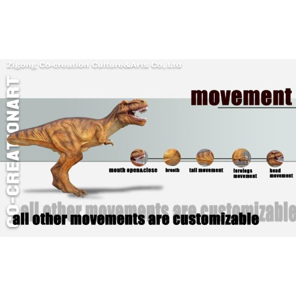 Реалистическое в натуральную величину Animatronic сопротивление погоды модели Iguanodon динозавров