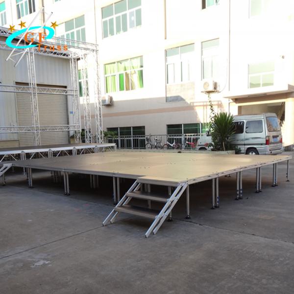 5floors Aluminum Stage Platform Used Portable Wooden Decoration