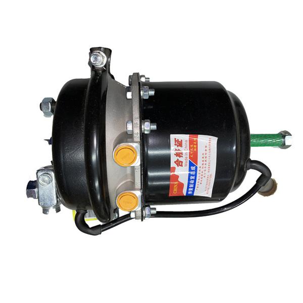 Acero estándar WG9000360601/2 Partes de frenos pesados Camión negro Cámara de frenos de resorte de aire para camiones