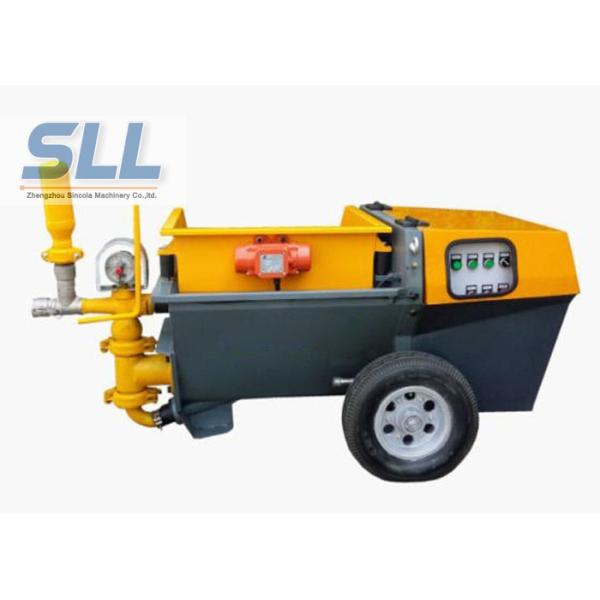 Single Cylinder Cement Mortar Pump For Hydropower Construction Convenient Maintenance