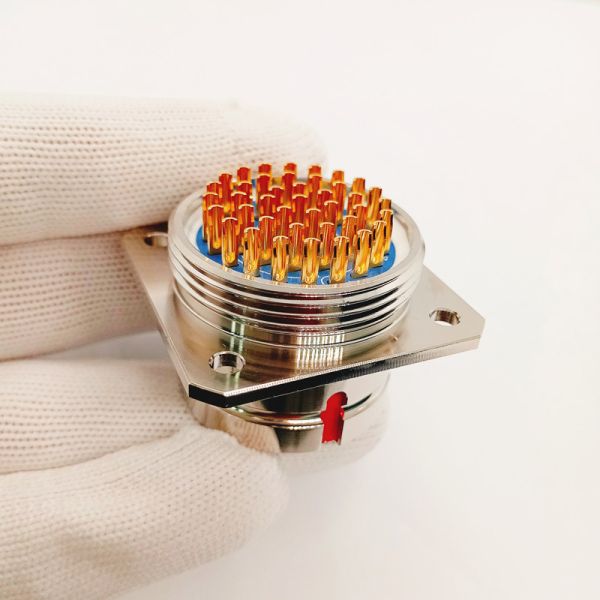 Y3A Series Circular Aviation Electrical Connector Y3A-2041ZJ10 41 Pin Female Connector
