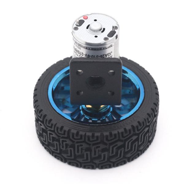 O motor inteligente do suporte da roda ajustou motor de redução da C.C. de JGA25-310TC 6/12V 16-1818RPM o mini
