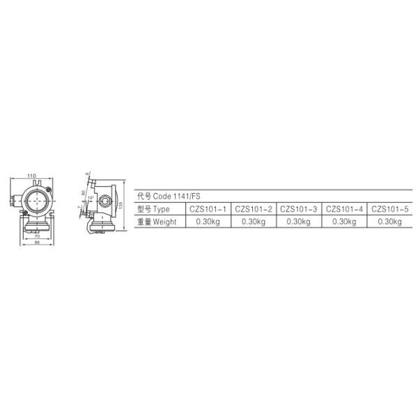 гнездо 1145/FS нейлона гнезда CZS102 штепсельной вилки нейлона электрического гнезда 10A морское