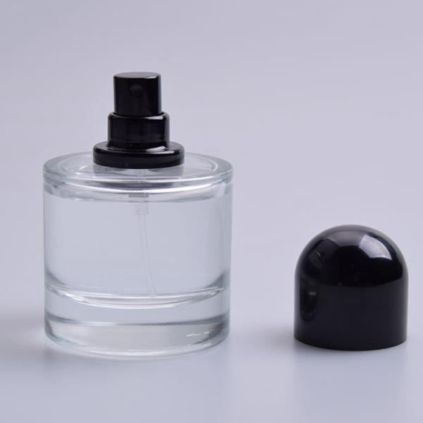 50ml Clear Glass Perfume Bottle with Magnetic Cap