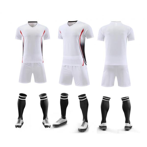Craft Your Team's Identity Custom Football Kits with Polyester Fabric Weight 155GSM