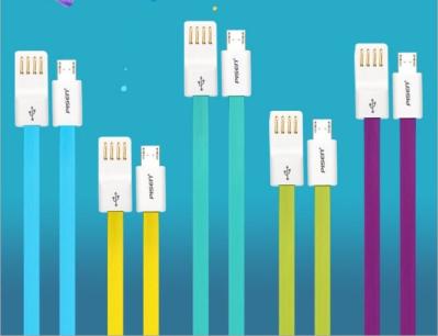 Pisen Micro USB cable for Android, Pisen rapid USB cable for Android, Pisen micro USB cable