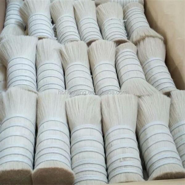 Washed Double Drawn Dressed Goat Hair for Paint Brush