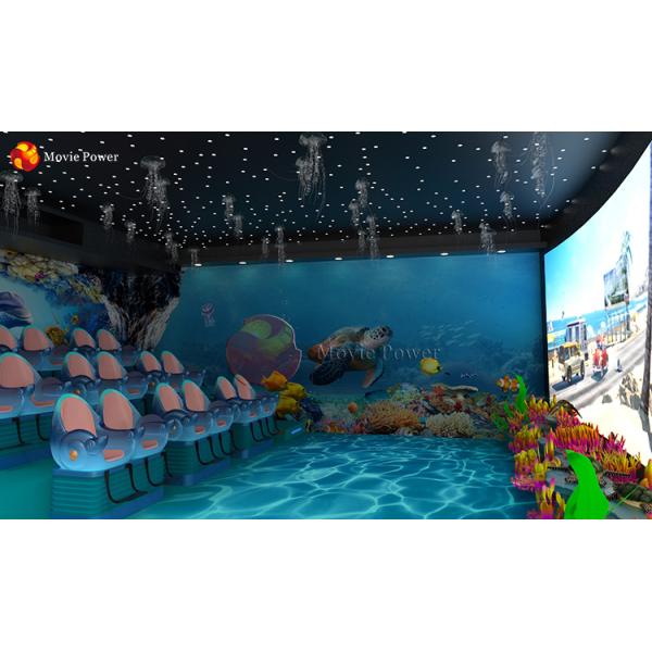 Профессиональные места кинотеатра 2-6 Immersive изготовленные на заказ взаимодействующие 4D 5D