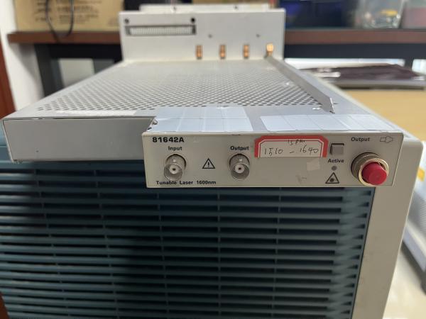 Keysight 81642A High Power Laser Module 1510nm-1640nm +7dBm