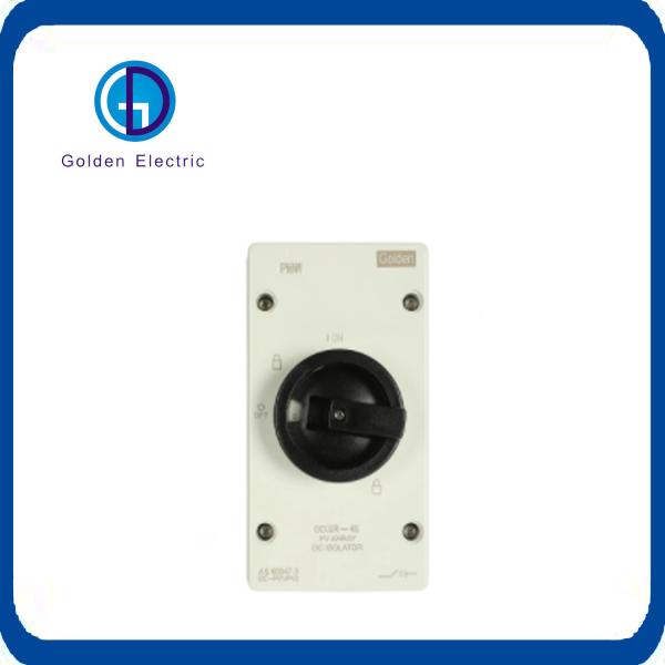 High Compatibility Outdoor Safety PV DC Solar Isolator Switch With Waterproof Design