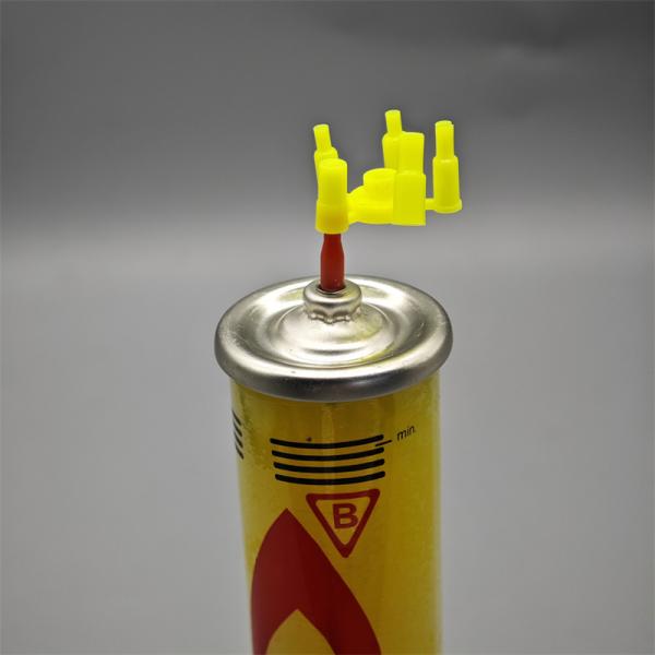 耐久性のあるライターガス詰め替えバルブ（腐食耐性があり、プロユーザー向けのアダプター付き）