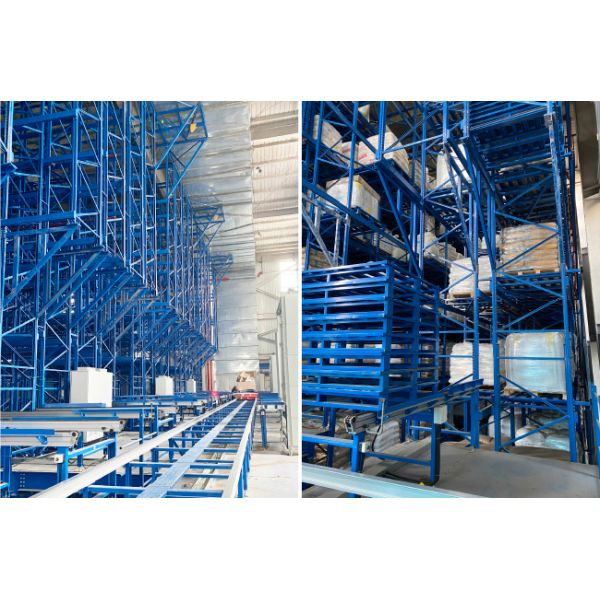 Double Deep pallet Stacker Crane ASRS, Floor Supported SRM(Storage Retrieval Machine), Automatic Storage And Retrieval System,Room Temperature Warehouse and Cold Storage