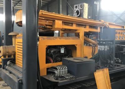 Yuchai Engine 180 Meters Pneumatic Borewell Machine Rubber Crawler Mounted Large Water