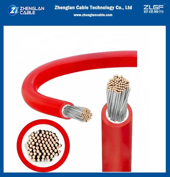 TUV Certificate EN 50618 H1Z2Z2-K 1x16mm2 Single Core Photovoltaic Solar Cable 0.6/1kv DC1.5KV DC Cable For Solar Pv Power System