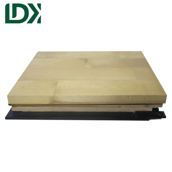 Maple Sports Wooden Flooring FIBA Basketball Floor Professional Sports Court Training Hardwood Flooring System For High Performance