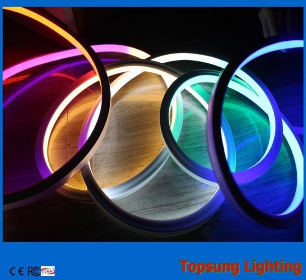 2016 nouveau bleu 220v smd carré LED néon lumière ip67 étanche pour l'extérieur