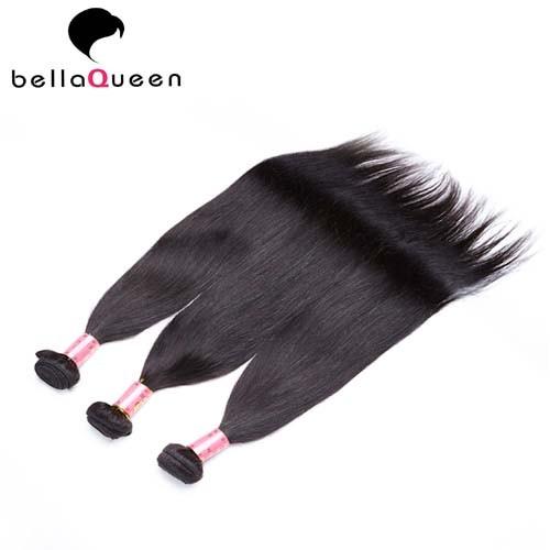 Straight Natural Black 30 - 10 hair extensions Grade 7A With No Tangle