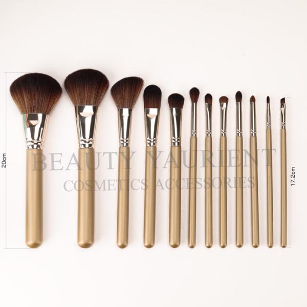 12piece Synthetic Makeup Brush Set Beginner Makeup Brush Kit Skin Friendly