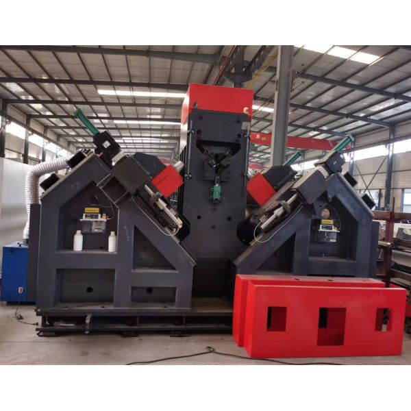 200m/Min Cutting Speed Of Drill CNC Angle Iron Drilling Production Line For Lattice Towers