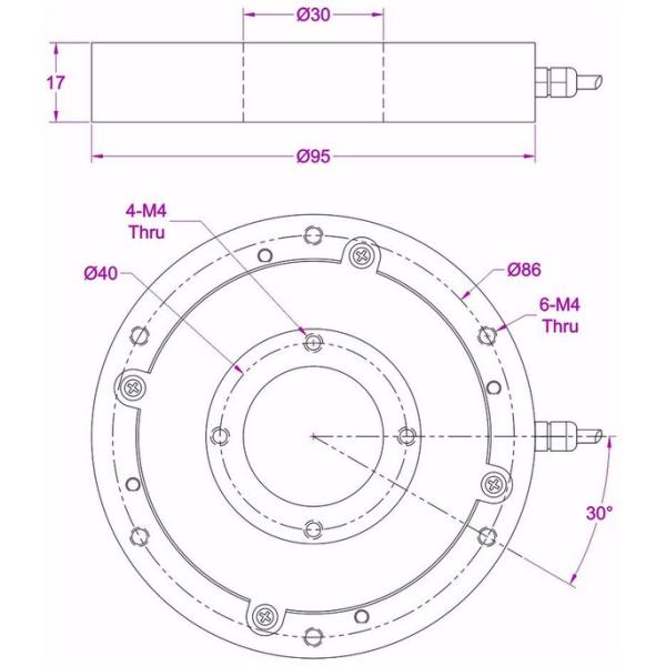 Flange torque sensor for Mixer agitator torque monitoring and control