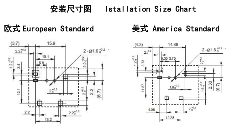 Реле 4119-U силы Pcb AgSnO SPST (e) 4120-U (e)