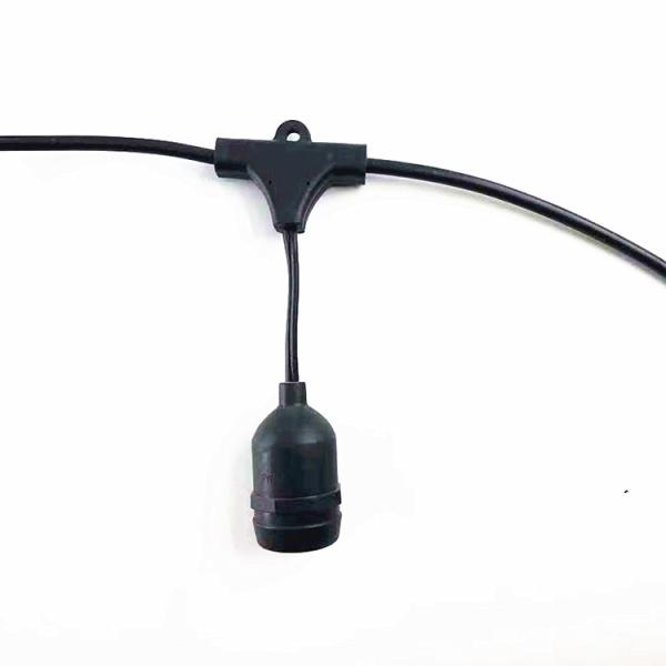 Hot sale black pendant Lamp extension cord 0.5m-10m copper Loft Lights cable
