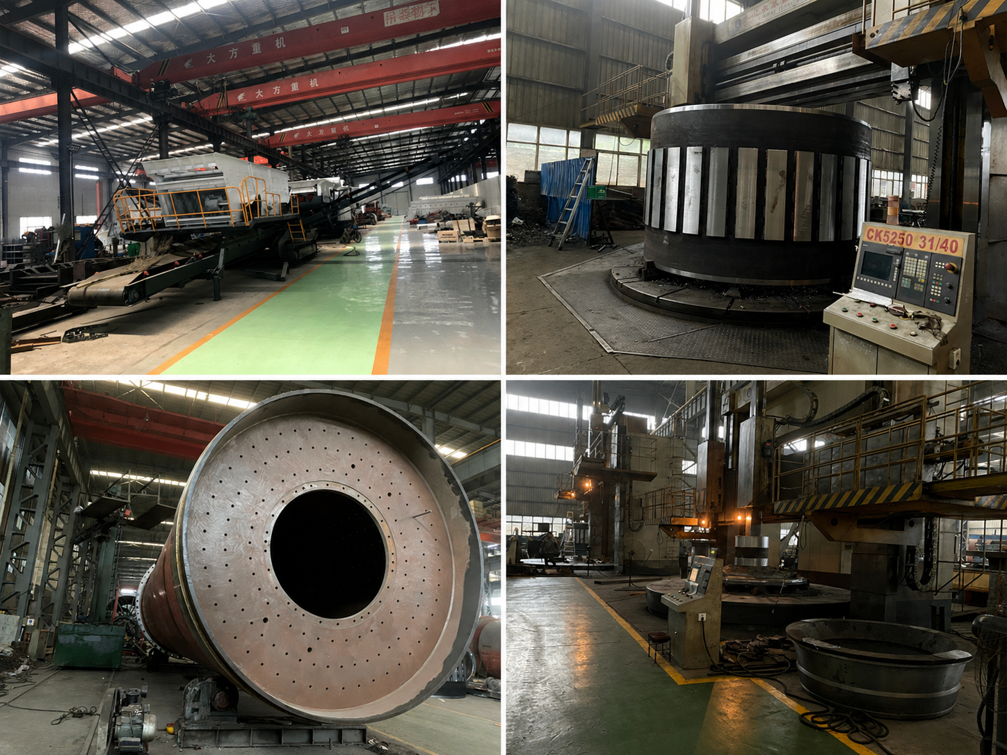 Large Horizontal Ball Mill for Mining Ore Grinding and Milling Equipment