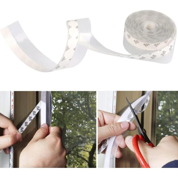 Silicon Doors Weather Stripping Seal Strip For Doors Windows And Shower Glass Gaps