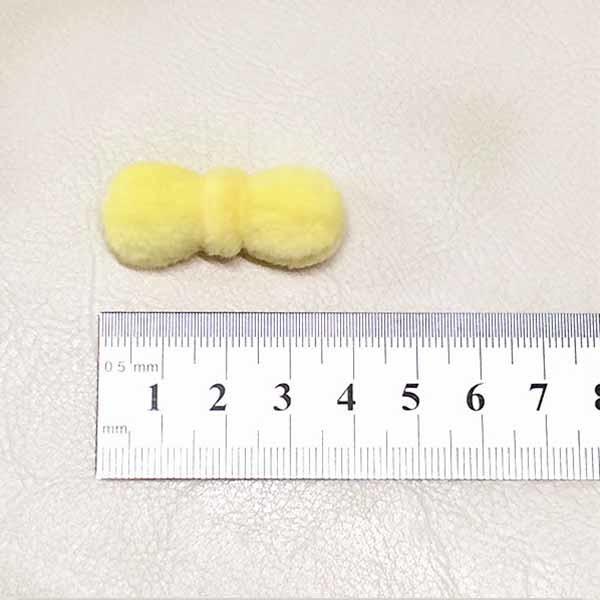 Warmly Plush Satin Ribbon Bow Crafts 4cm Long Baby's Hairpins Decoration