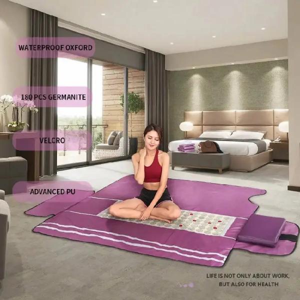 Custom 110-240V Low EMF Zero EMF Far Infrared Sauna Blanket with Bian Stone for Weight Loss and Beauty Salon