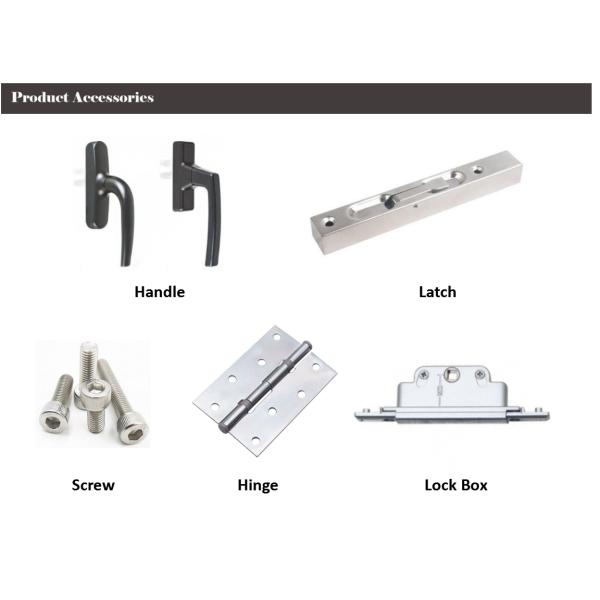 Unilateral Outsourcing Art Glass Aluminum Bathroom Doors without pattern