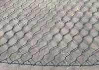 Alambre galvanizado de plata Mesh For Retaining Wall System de Gabion 80mmx100m m