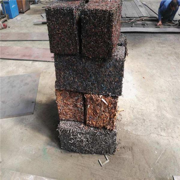 8-10 Ton / Day Bale Size 500*500mm Scrap Metal Baler Machine