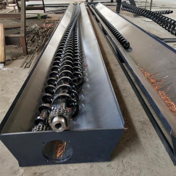 Stainless Steel Heat Resistant Shaftless Screw Conveyor with Customized Dimensions for Industrial Use