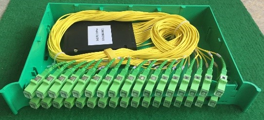 288 Корневой стальной волокна распределительный шкаф с подключаемым разделитель