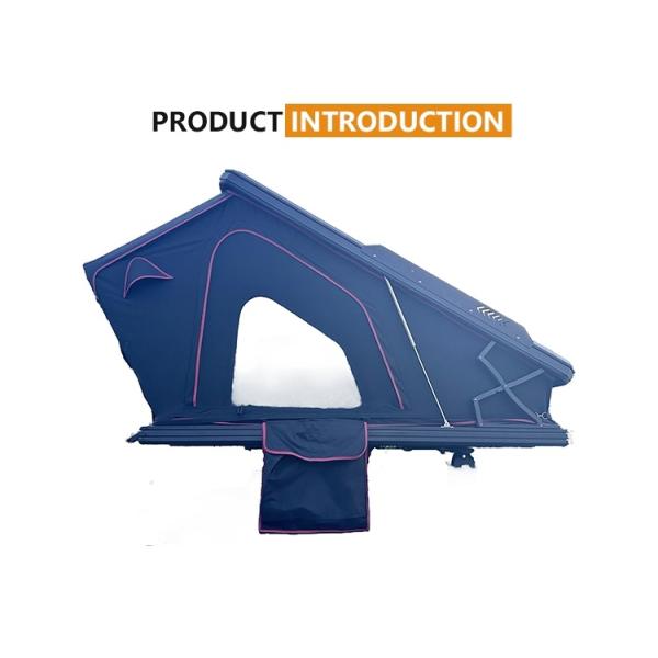 Beach Vacation Design Aluminium Slimline Rooftop Tent with Low Profile 160 Size Made